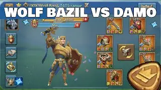 WOLF BAZIL VS DAMO THE TRAP! - A BEAUTIFUL DIRTY PORT GETS PULLED! - Lords Mobile