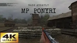 Call of Duty United Offensive | Classic Games In 4K | Multiplayer Gameplay 2019 | Base Assault