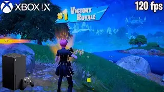 Xbox Series X Fortnite Chapter 5 Season 1 Gameplay ( 4K 120FPS )