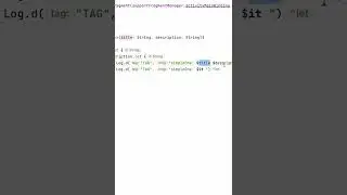 Scope let operation in kotlin Android development. 