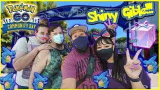 *SHINY* GIBLE COMMUNITY IN DOWNTOWN DISNEY!! (POKEMON GO)