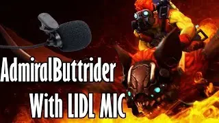 AdmiralBulldog Buttrider WITH SCUFFED LIDL MICROPHONE