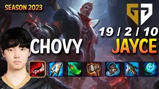 GEN Chovy JAYCE vs VEX Mid - Patch 13.18 KR Ranked