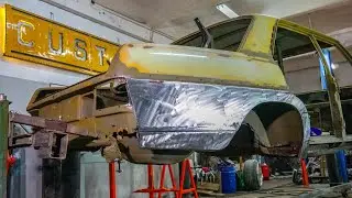 Сделал КРЫЛО из КУСКА ЖЕЛЕЗА. Старый Мерин из Операция Феррари