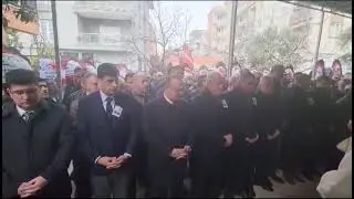 Başkan Atay'ın ağabeyi son yolculuğuna uğurlandı