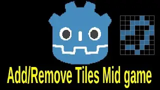 GODOT(v3.5) Add/Remove Tiles During Game (6 lines of code)
