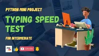 #18 typing speed test | Python mini project | Jr. Eternals