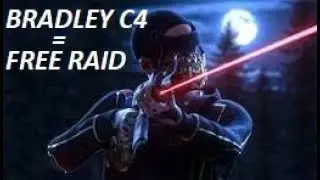 Bradley C4 Got Me Free Raid! Rust Console 3x