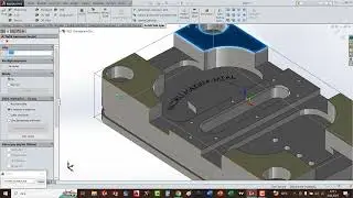SOLIDCAM FREZE- 2.5 EKSEN PUNTALAMA VE DELİK DELME