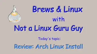 Time to Install Arch Linux by the Command Line