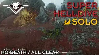 Helldivers 2 - Launch ICBM (Super Helldive Solo / No Death / All Clear)