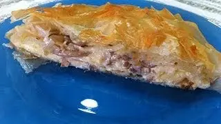 Recipe - Filo Pie with Mushrooms