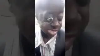 Прикол. Пучеглазый негр