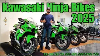 Kawasaki Ninja 2025 Bikes | ZX-10R, 6R, Ninja 300, 500, Versys 650, Z900 - Delta Buzz