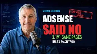 AdSense Said No. Here's Exactly Why.