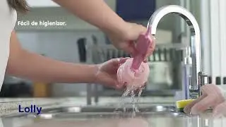 Copo antivazamento com alças que brilham no escuro