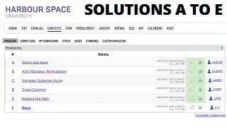 Codeforces Educational Round 123 Solutions for problems A, B, C, D, and E