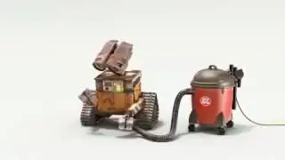 Wall E meets vacuum cleaner