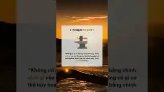Liệu bạn có biết?