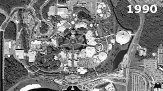 Magic Kingdom Aerial Time Lapse - 1969-2013