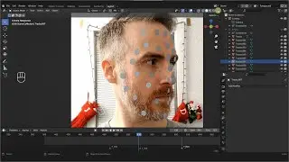 3D Mask Workflow | Face Marker Removal in Blender