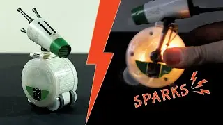 Spark & Go D-0 Robot - Star Wars The Rise of Skywalker Rolling Droid Toy