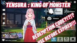 Tensura : King of Monsters Redemption Code!!?