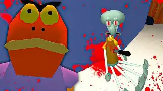 WHERE'S MY DRINK?! | Spongebob Horror