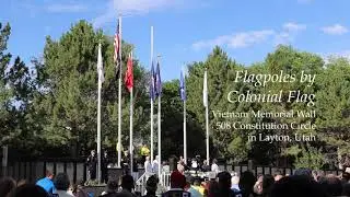 Colonial Flag Greatest Hits of 2018-Vietnam Memorial Wall