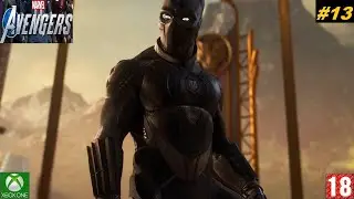 Marvel's Avengers (Xbox One) - Прохождение - #13, Война за Ваканду, DLC. (без комментариев)