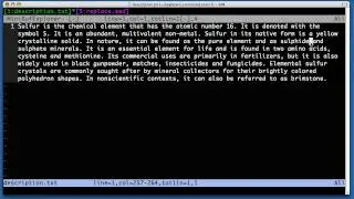 Using sed to update text and images in the command line