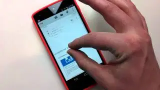Double tap and drag zoom in Gmail