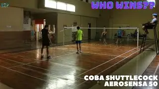 Sparing Sekalian coba Shuttlecock Aerosensa 50