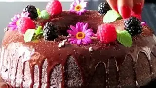 CHOCOLATE TOFU CAKE (Vegan)