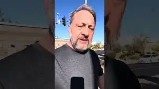 Homeless man, Mesa, Arizona ￼