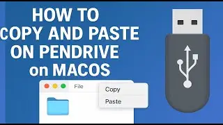 How to Copy & Paste Files to USB/Pendrive on Mac (Easy Fix) in Hindi