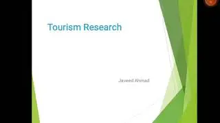 BTTM/ 5TH Sem/Tourism Research/Nature Functions and Theories
