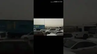 Танцы на дороге . 31 января . Что происходит.Капчагайская трасса закрыта.