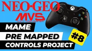 NeoGeo MVS Arcade | MAME Pre Configured Controls Project | Emulation Project Part 8