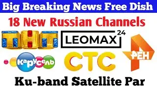 18 New Russian Channels Free Dekho || Express 80°E || Free Dish