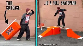 This Portable Skatepark Might Change the Game! (First One Ever Made)
