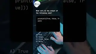 Python MCQ: Using the all() Function 