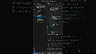 Build your first mobile app! React Native Expo Setup #programming #reactnativeexpo #mobiledeveloper