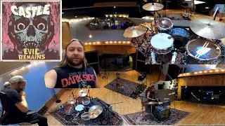 Castle - Evil Remains Drum Recording Vlog