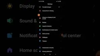 How to adjust wallpaper to dark mode setting on Redmi note 10