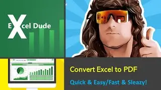 Excel convert to PDF Excel tutorial 2021 Learn excel in 10 minutes
