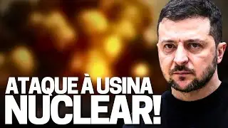 Rússia: Ucrânia atacou usina nuclear (Zaporizhia)! Zelensky - vamos perder a guerra! EUA financiará?