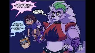 Roxy's All Seeing Eyes fnaf security breach cómic español
