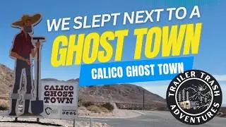 Camping next to an abandoned Ghost Town