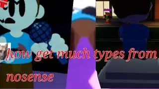 how get much types from nosense in much fnf rp games|roblox